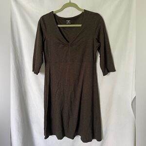 Horny Toad Rosalinda Brown Heather Dress size M